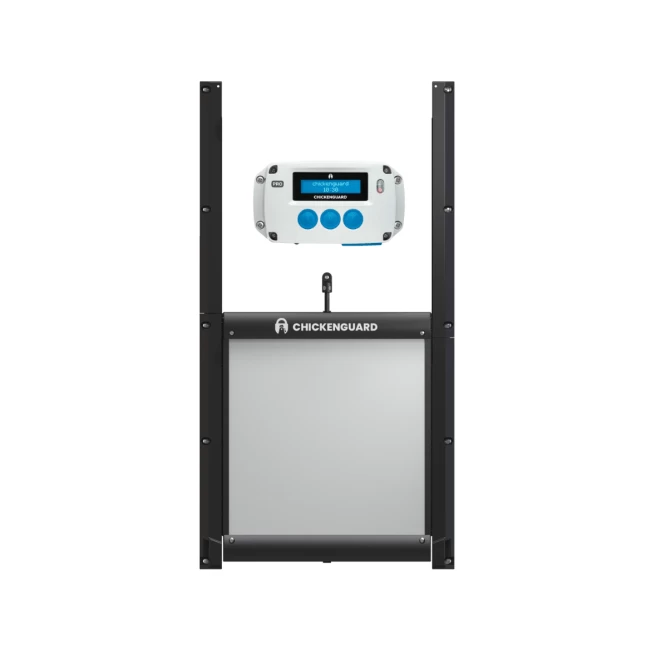 Portier électronique Poulailler ChickenGuard Pro Et Trappe Autobloquante Taille Unique 3 Portier électronique Poulailler ChickenGuard Pro Et Trappe Autobloquante Taille Unique