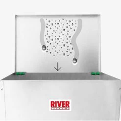 Mangeoire Anti Nuisible Poule Alma Basica Tôle Galvanisée 11L 17 Mangeoire Anti Nuisible Poule Alma Basica Tôle Galvanisée 11L -Poulailler Série Magasin mangeoire anti nuisible alma basica 11l river systems couvercle detail