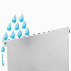 Mangeoire Anti Nuisible Poule Alma Basica Tôle Galvanisée 11L 16 Mangeoire Anti Nuisible Poule Alma Basica Tôle Galvanisée 11L -Poulailler Série Magasin mangeoire anti nuisible alma basica 11l river systems couvercle pente