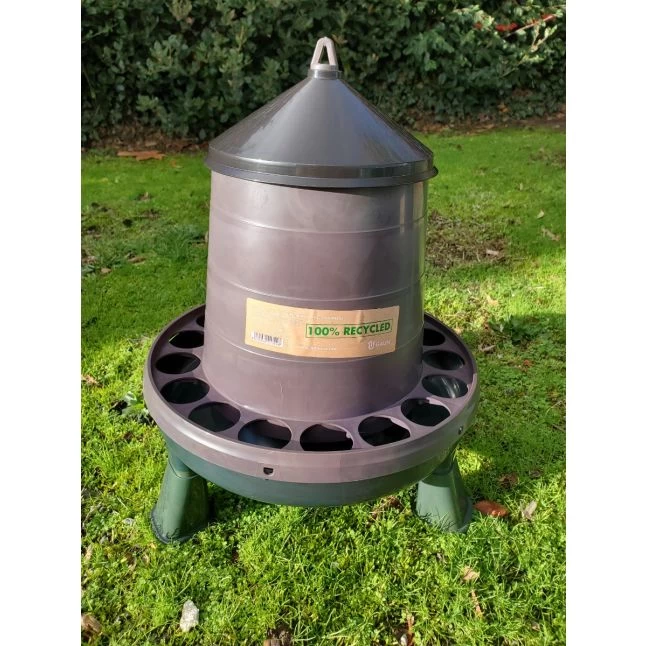 Gaun Mangeoire Poule à Pieds En Plastique Recyclé Eco 4Kg 3 Gaun Mangeoire Poule à Pieds En Plastique Recyclé Eco 4Kg