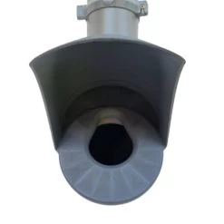 Mangeoire Pour Poule En Plastique Tube Gris 7kg Prima 2 - Evena 13 Mangeoire Pour Poule En Plastique Tube Gris 7kg Prima 2 - Evena -Poulailler Série Magasin mangeoire poule plastique tube transparent detail coupelle 1