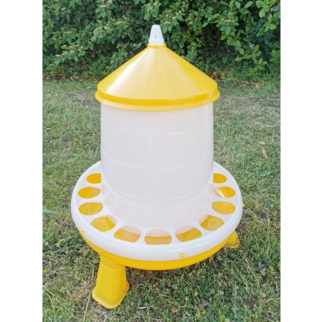 Gaun Mangeoire Poule à Pieds En Bioplastique Végétal Eco 8Kg 3 Gaun Mangeoire Poule à Pieds En Bioplastique Végétal Eco 8Kg