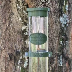 Mangeoire Pour Poule En Plastique Vert Tube Transparent 7kg Prima - Evena 13 Mangeoire Pour Poule En Plastique Vert Tube Transparent 7kg Prima - Evena -Poulailler Série Magasin mangeoire tube vert gris evena detail haut