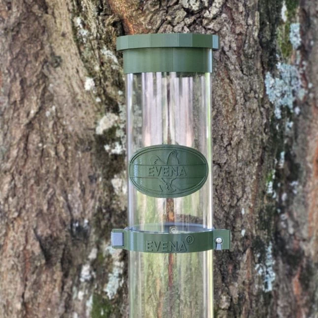 Mangeoire Pour Poule En Plastique Vert Tube Transparent 7kg Prima - Evena 5 Mangeoire Pour Poule En Plastique Vert Tube Transparent 7kg Prima - Evena – Image 3