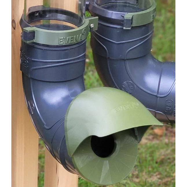 Mangeoire Pour Poule En Plastique Vert Tube Transparent 7kg Prima - Evena 7 Mangeoire Pour Poule En Plastique Vert Tube Transparent 7kg Prima - Evena – Image 5