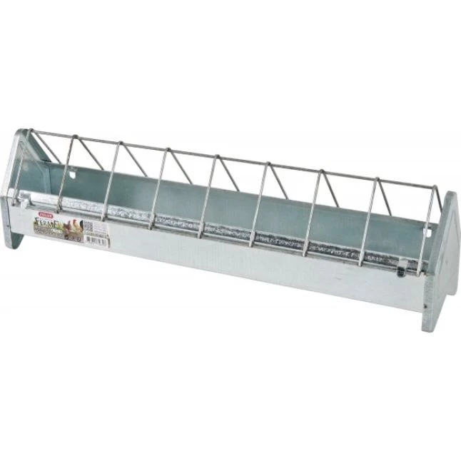 Mangeoire Galvanisée 100cm - Zolux 4 Mangeoire Galvanisée 100cm - Zolux – Image 2