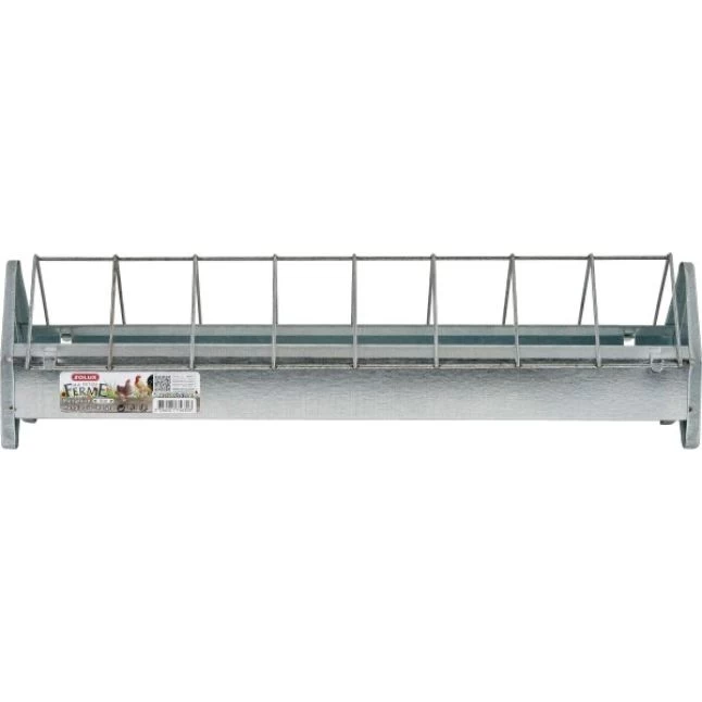 Mangeoire Galvanisée 100cm - Zolux 3 Mangeoire Galvanisée 100cm - Zolux