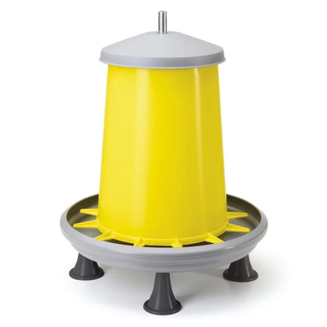 Mangeoire à Trémie Poule Tige Métal Et Pieds 5Kg - River Systems 3 Mangeoire à Trémie Poule Tige Métal Et Pieds 5Kg - River Systems