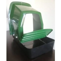 Nid Pondoir Poule En Plastique Avec Cuvette 1 Compartiment - Gaun 7 Nid Pondoir Poule En Plastique Avec Cuvette 1 Compartiment - Gaun -Poulailler Série Magasin nid pondoir plastique 1 compartiment avec cuvette gaun ouvert