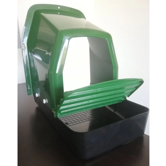 Nid Pondoir Poule En Plastique Avec Cuvette 1 Compartiment - Gaun 4 Nid Pondoir Poule En Plastique Avec Cuvette 1 Compartiment - Gaun – Image 2