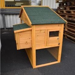 Poulailler Orava Toit Shingle Ouvrant 2 à 4 Poules 23 Poulailler Orava Toit Shingle Ouvrant 2 à 4 Poules -Poulailler Série Magasin orava vue face gauche