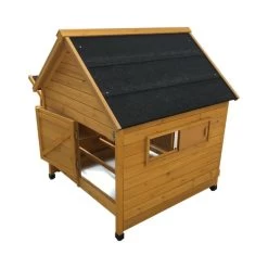 Poulailler Cémani L Toit Shingle Noir 4 à 6 Poules 7 Poulailler Cémani L Toit Shingle Noir 4 à 6 Poules -Poulailler Série Magasin photo c mani noir 2