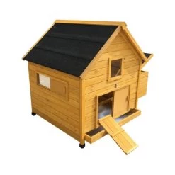 Poulailler Cémani L Toit Shingle Noir 4 à 6 Poules 8 Poulailler Cémani L Toit Shingle Noir 4 à 6 Poules -Poulailler Série Magasin photo c mani noir 3