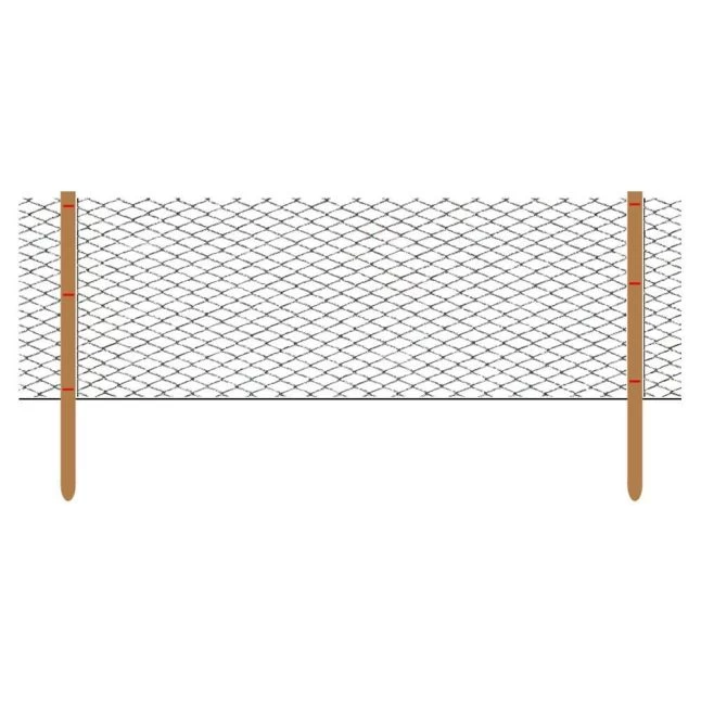 Piquet En Bois De Châtaignier Carré 4x4x200cm Pour Clôture X 9 6 Piquet En Bois De Châtaignier Carré 4x4x200cm Pour Clôture X 9 – Image 4