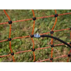 Porte Pour Filet Poule électrifiable 95 à 125 Cm - Kerbl 14 Porte Pour Filet Poule électrifiable 95 à 125 Cm - Kerbl -Poulailler Série Magasin porte pour filet cloture poule kerbl detail branchement electrique 1