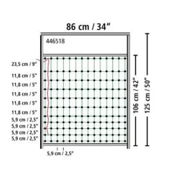 Porte Pour Filet Poule électrifiable 95 à 125 Cm - Kerbl 15 Porte Pour Filet Poule électrifiable 95 à 125 Cm - Kerbl -Poulailler Série Magasin porte pour filet cloture poule kerbl filet 125cm