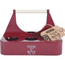 Porte Oeuf Metal Grenat - Zolux 10 Porte Oeuf Metal Grenat - Zolux -Poulailler Série Magasin porter