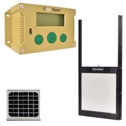 Portier Zen Farm Autonome Solaire Poulailler Et Trappe Autobloquante Taille Unique 15 Portier Zen Farm Autonome Solaire Poulailler Et Trappe Autobloquante Taille Unique -Poulailler Série Magasin portier automatique zenfarm vert trappe autobloquante et panneau solaire ajust