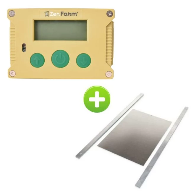 Portier Zen Farm Autonome Poulailler Et Trappe En Aluminium Taille Small 3 Portier Zen Farm Autonome Poulailler Et Trappe En Aluminium Taille Small