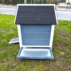 Poulailler Bantam XL Bleu Toit Shingle 2 à 4 Poules 14 Poulailler Bantam XL Bleu Toit Shingle 2 à 4 Poules -Poulailler Série Magasin poulailler bantam xl bleu vue c t