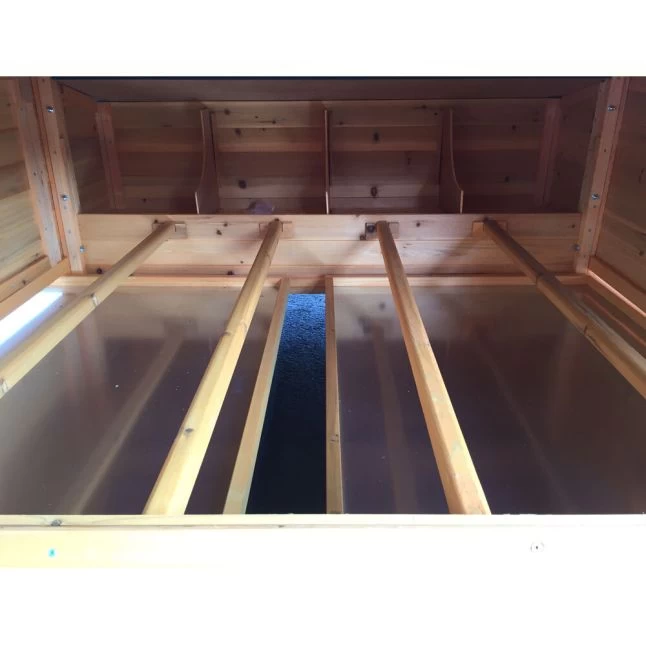 Poulailler Cémani XXL Toit Shingle Noir 15 à 18 Poules 8 Poulailler Cémani XXL Toit Shingle Noir 15 à 18 Poules – Image 6