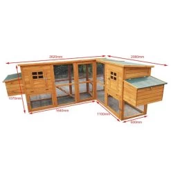 Liquidation - Poulailler Barbu Double Toit Shingle 6 à 10 Poules 9 Liquidation - Poulailler Barbu Double Toit Shingle 6 à 10 Poules -Poulailler Série Magasin poulailler bois barbu double dimensions