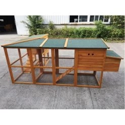 Liquidation - Poulailler Barbu Double Toit Shingle 6 à 10 Poules 11 Liquidation - Poulailler Barbu Double Toit Shingle 6 à 10 Poules -Poulailler Série Magasin poulailler bois barbu double exterieur arriere