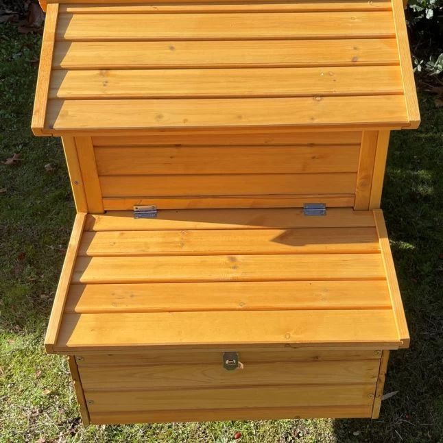 Poulailler Bréda S 1 à 2 Poules Toit Bois 11 Poulailler Bréda S 1 à 2 Poules Toit Bois – Image 9