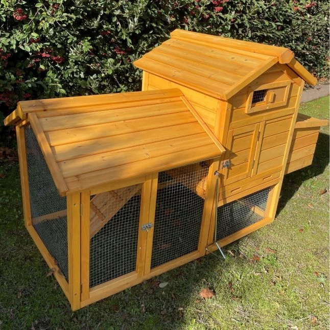 Poulailler Bréda S 1 à 2 Poules Toit Bois 4 Poulailler Bréda S 1 à 2 Poules Toit Bois – Image 2
