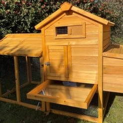 Poulailler Bréda S 1 à 2 Poules Toit Bois 21 Poulailler Bréda S 1 à 2 Poules Toit Bois -Poulailler Série Magasin poulailler bois breda s tiroir