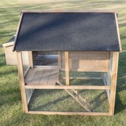 Poulailler Plymouth Toit Shingle Ouvrant 4 à 6 Poules Bois FSC 17 Poulailler Plymouth Toit Shingle Ouvrant 4 à 6 Poules Bois FSC -Poulailler Série Magasin poulailler bois fsc plymouth 2 4 poules cote