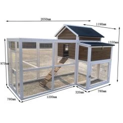 Poulailler Brahma Toit Shingle 6 à 8 Poules Bois FSC 21 Poulailler Brahma Toit Shingle 6 à 8 Poules Bois FSC -Poulailler Série Magasin poulailler brahma 6 8 poules dimensions