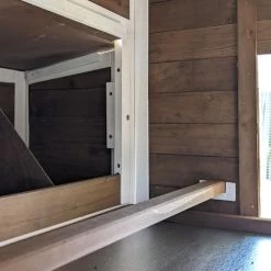 Poulailler Brahma Toit Shingle 6 à 8 Poules Bois FSC 32 Poulailler Brahma Toit Shingle 6 à 8 Poules Bois FSC -Poulailler Série Magasin poulailler brahma vue int rieur 2