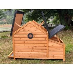 Poulailler Burma 2 à 4 Poules Toit Shingle Ouvrant 12 Poulailler Burma 2 à 4 Poules Toit Shingle Ouvrant -Poulailler Série Magasin poulailler burma 2 a 4 poules arriere