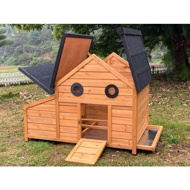 Poulailler Burma 2 à 4 Poules Toit Shingle Ouvrant 5 Poulailler Burma 2 à 4 Poules Toit Shingle Ouvrant – Image 3