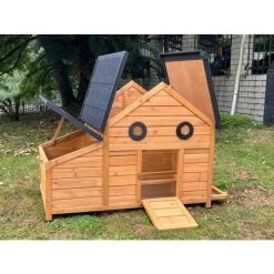 Poulailler Burma 2 à 4 Poules Toit Shingle Ouvrant 11 Poulailler Burma 2 à 4 Poules Toit Shingle Ouvrant -Poulailler Série Magasin poulailler burma 2 a 4 poules tout ouvert