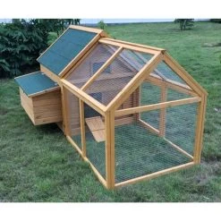 Parc Grillagé Pour Poulailler Cémani L 7 Parc Grillagé Pour Poulailler Cémani L -Poulailler Série Magasin poulailler cemani avec parc grillage profil 1