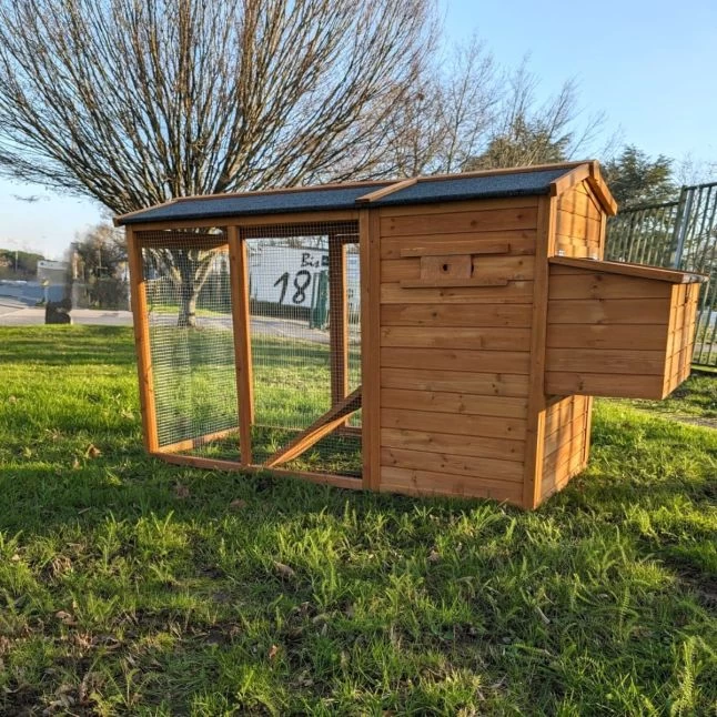 Poulailler Chabo Toit Shingle 2 à 4 Poules 8 Poulailler Chabo Toit Shingle 2 à 4 Poules – Image 6