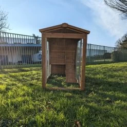 Poulailler Chabo Toit Shingle 2 à 4 Poules 15 Poulailler Chabo Toit Shingle 2 à 4 Poules -Poulailler Série Magasin poulailler chabo vue devant enclos