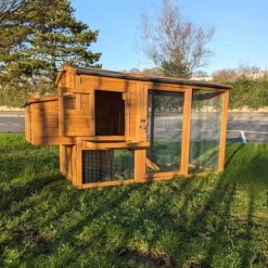 Poulailler Chabo Toit Shingle 2 à 4 Poules 19 Poulailler Chabo Toit Shingle 2 à 4 Poules -Poulailler Série Magasin poulailler chabo vue tout ouvert 1