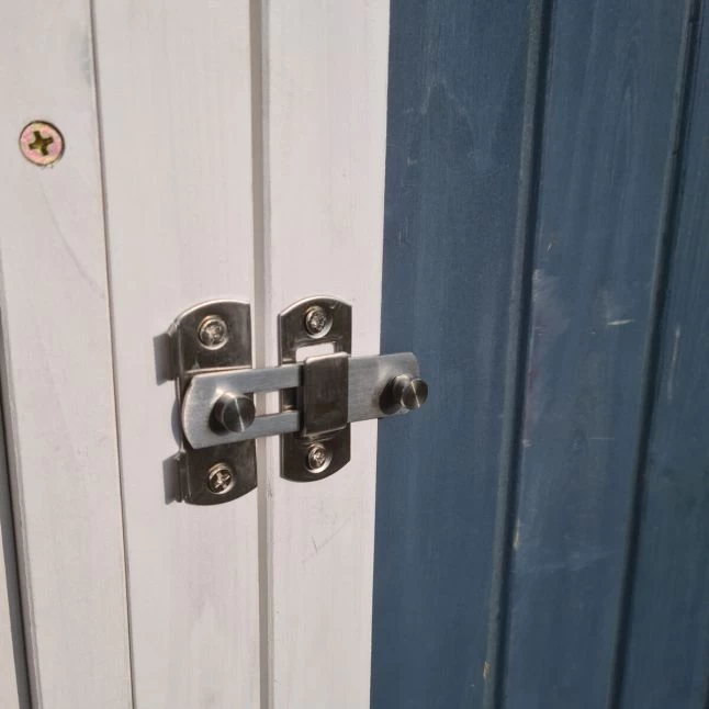 Poulailler Deluxe Bleu Toit Shingle Gris 10 à 12 Poules 12 Poulailler Deluxe Bleu Toit Shingle Gris 10 à 12 Poules – Image 10