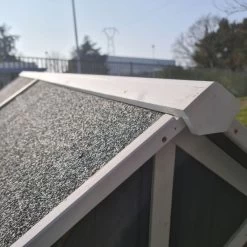 Poulailler Deluxe Bleu Toit Shingle Gris 10 à 12 Poules 27 Poulailler Deluxe Bleu Toit Shingle Gris 10 à 12 Poules -Poulailler Série Magasin poulailler deluxe 12 poules bleu zoom toit