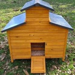 Poulailler Farmer XL Toit En Tôle Ouvrant 6 à 10 Poules Bois FSC 14 Poulailler Farmer XL Toit En Tôle Ouvrant 6 à 10 Poules Bois FSC -Poulailler Série Magasin poulailler farmer xl toit tole face arriere