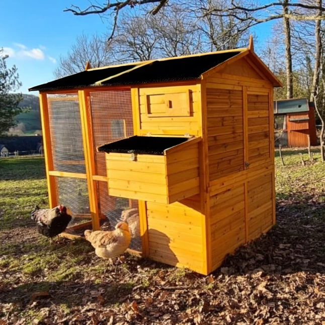 Poulailler Gaulois II Toit Shingle 6 à 10 Poules 10 Poulailler Gaulois II Toit Shingle 6 à 10 Poules – Image 8