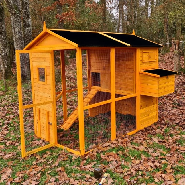 Poulailler Gaulois II Toit Shingle 6 à 10 Poules 7 Poulailler Gaulois II Toit Shingle 6 à 10 Poules – Image 5
