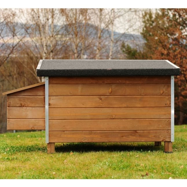 Poulailler Houdan XL Toit Shingle Noir 6 Poules Epicéa FSC 6 Poulailler Houdan XL Toit Shingle Noir 6 Poules Epicéa FSC – Image 4