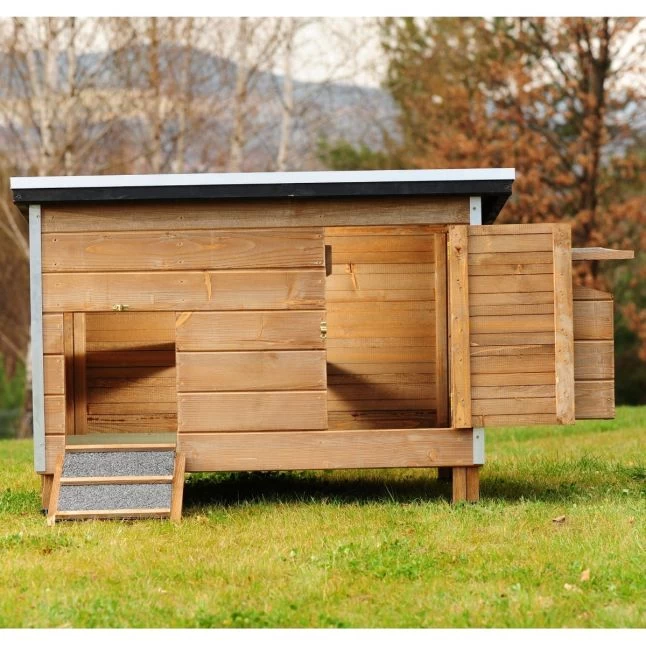 Poulailler Houdan XL Toit Shingle Noir 6 Poules Epicéa FSC 3 Poulailler Houdan XL Toit Shingle Noir 6 Poules Epicéa FSC