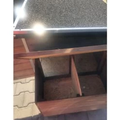 Poulailler Houdan XL Toit Shingle Noir 6 Poules Epicéa FSC 22 Poulailler Houdan XL Toit Shingle Noir 6 Poules Epicéa FSC -Poulailler Série Magasin poulailler houdan xl pondoir ouvert