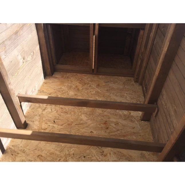 Poulailler Houdan XL Toit Shingle Noir 6 Poules Epicéa FSC 10 Poulailler Houdan XL Toit Shingle Noir 6 Poules Epicéa FSC – Image 8