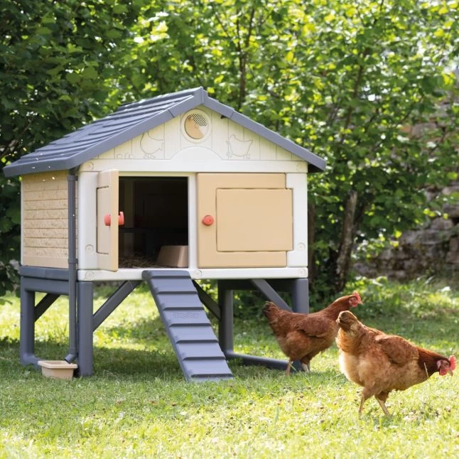 Poulailler Made In Jura Plastique 4 à 5 Poules - Smoby 7 Poulailler Made In Jura Plastique 4 à 5 Poules - Smoby – Image 5